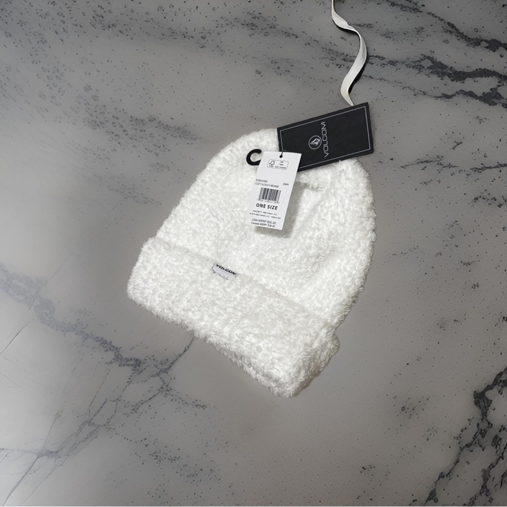 COZY SLOUCH BEANIE - STAR WHITE